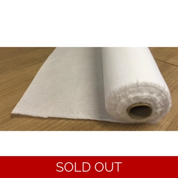 Woven Fusible Light/Medium Interfacing 112cm - Black or White